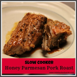 Slow Cooker Honey Parmesan Pork Roast
