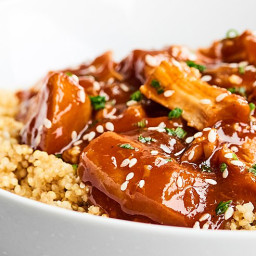 Slow Cooker Honey Sriracha Chicken Recipe