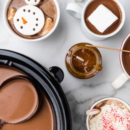 Slow Cooker Hot Chocolate Recipe (Crockpot)