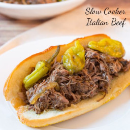 Slow Cooker Italian Beef