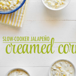 Slow-Cooker Jalapeño Creamed Corn