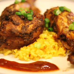 Slow-Cooker Jamaican Jerk BBQ Chicken