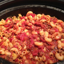 Slow-Cooker Lamb and Pasta