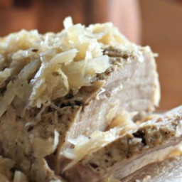 Slow Cooker Lancaster County Pork and Sauerkraut Recipe