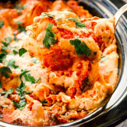 Slow Cooker Lasagna with Ricotta Cheese