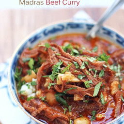 Slow Cooker Madras Beef Curry