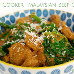 Slow Cooker Malaysian Beef Curry