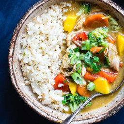 Slow Cooker Mango Chicken Curry