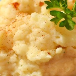 Slow Cooker Mashed Potatoes and Cauliflower