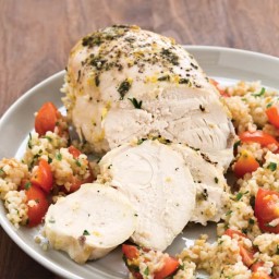 Slow Cooker Mediterranean Chicken and Tabbouleh