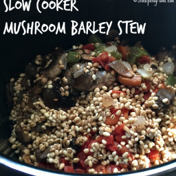 Slow-Cooker Mushroom Barley Stew
