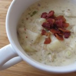 Slow Cooker New England Clam Chowder