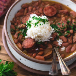Slow Cooker New Orleans Red Beans and Rice