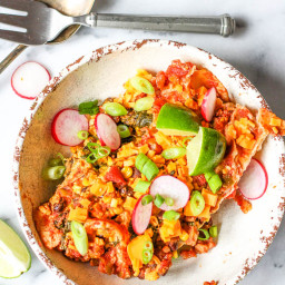 Slow Cooker Paleo Vegan Enchiladas