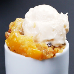 Slow-Cooker Peach Cobbler Recipe by Tasty