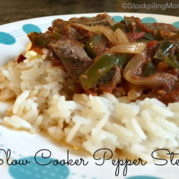 Slow-Cooker Pepper Steak