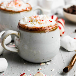 Slow Cooker Peppermint Hot Cocoa