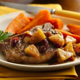 Slow-Cooker Pork Chops with Apple Chutney