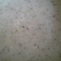 Potato and Parsley soup slow cooker