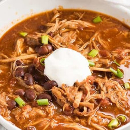 Slow Cooker Pulled Pork Chili