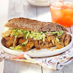 Slow-Cooker Red Curry Pulled-Pork Sandwiches