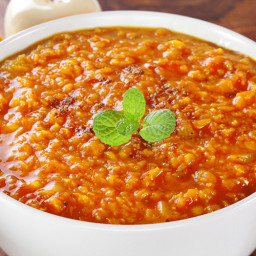 Slow Cooker Red Lentil Curry