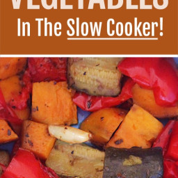 Slow Cooker Roast Vegetables