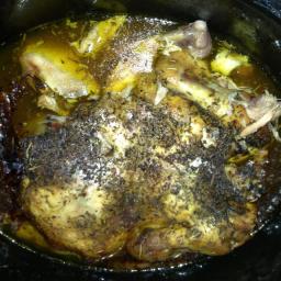 Slow Cooker Rotisserie style Chicken