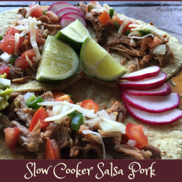 Slow Cooker Salsa Pork