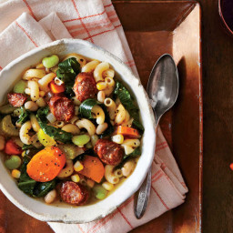 Slow-Cooker Sausage Minestrone Recipe