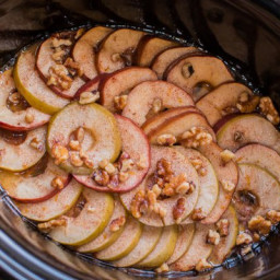 Slow Cooker Scalloped Apples