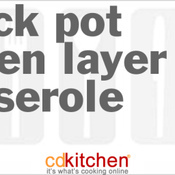 Slow Cooker Seven Layer Casserole