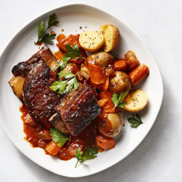 Slow-Cooker Short Ribs With Rosemary Potatoes