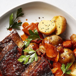 Slow-Cooker Short Ribs With Rosemary Potatoes