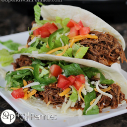 Slow Cooker Shredded Beef (Perfect for Tacos or Enchiladas!)