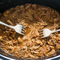 Slow Cooker Shredded Chicken Taco Meat