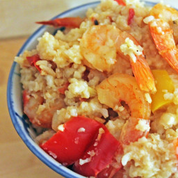 Slow Cooker Shrimp and Rice Casserole