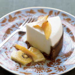 Slow-Cooker Sour Cream Cheesecake