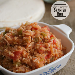 Slow Cooker Spanish Rice