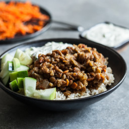 Slow Cooker Spiced Lentils and Cauliflower from Inspiralize Everything