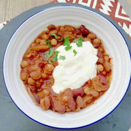 Slow Cooker Spicy Bean Stew