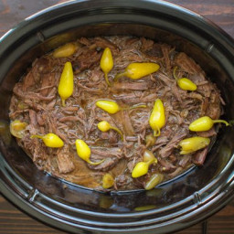 Slow Cooker Spicy Mississippi Pot Roast