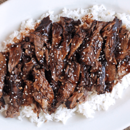 Slow Cooker Sticky Asian Lamb