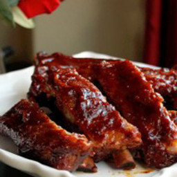 Slow Cooker Sticky Ribs