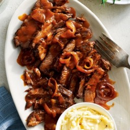 Slow Cooker Sweet-and-Sour Brisket