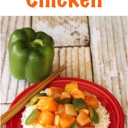 Slow Cooker Sweet and Sour Chicken!