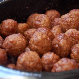 Slow Cooker Sweet and Tangy Meatballs