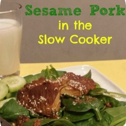 Slow Cooker Sweet Sesame Pork | A Real Food Recipe