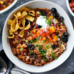 Slow Cooker Taco Chili