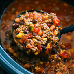 Slow Cooker Taco Ranch Chili